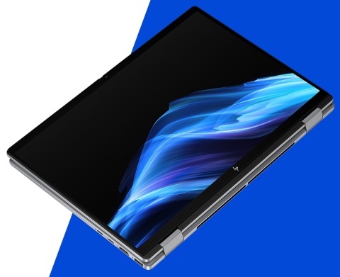 Dotykowy HP OmniBook X Flip 14 Next Gen AI 2K OLED AMD Ryzen AI 5 340 6-rdzeni 16GB LPDDR5x 512GB SSD NVMe Windows 11