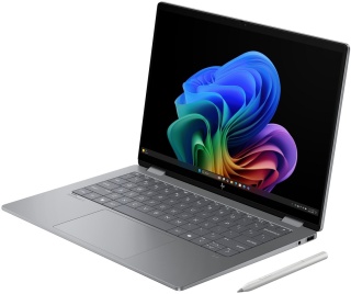 Dotykowy HP OmniBook X Flip 14 Next Gen AI 3K OLED 120Hz AMD Ryzen AI 7 350 8-rdzeni 24GB LPDDR5x 1TB SSD NVMe Win11 Active Pen