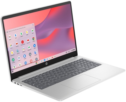 HP Chromebook 15a FullHD IPS Intel Core i3-N305 8-rdzeni 8GB LPDDR5 256GB UFS SSD Chrome OS