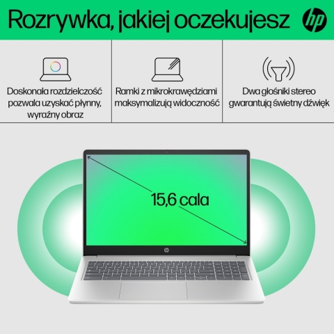 HP Chromebook 15a Intel N100 4-rdzenie 4GB LPDDR5 128GB UFS SSD Chrome OS