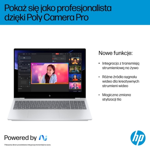 HP OmniBook 7 AI 16 2.5K IPS Intel Core Ultra 7 255H 16-rdzeni 32GB DDR5 2TB SSD NVMe Windows 11 Pro