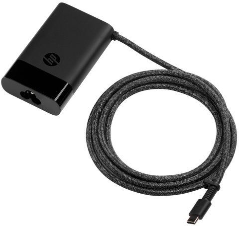 Oryginalny zasilacz HP do laptopa USB-C 65W certyfikowana ładowarka USB PD 5V/9V/12V/15V/20V 671R3UT, 671R3AA - sama ładowarka