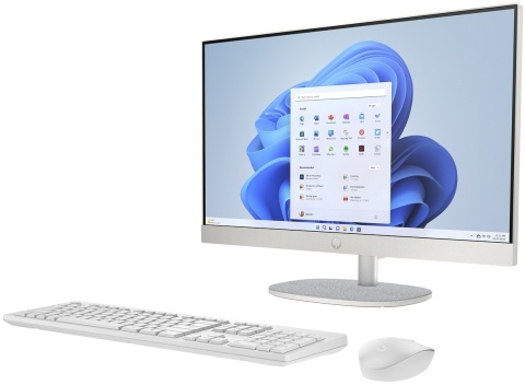 AiO HP 24 FullHD IPS Intel Core Ultra 5 225U 12-rdzenie 16GB DDR5 512GB SSD NVMe Windows 11 + klawiatura i mysz