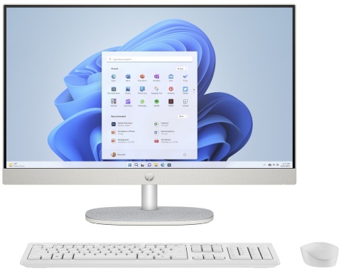 AiO HP 24 FullHD IPS Intel Core Ultra 5 225U 12-rdzenie 16GB DDR5 512GB SSD NVMe Windows 11 + klawiatura i mysz