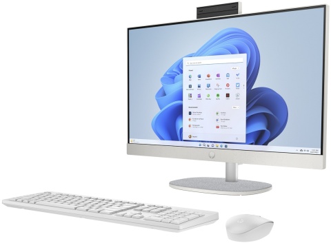 AiO HP 24 FullHD IPS Intel Core Ultra 5 225U 12-rdzenie 16GB DDR5 512GB SSD NVMe Windows 11 + klawiatura i mysz