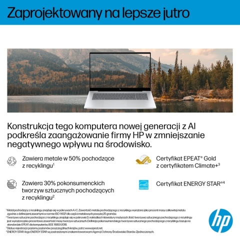 Dotykowy HP OmniBook 7 17" Next Gen AI FHD IPS Intel Core Ultra 7 258V 8-rdzeni 32GB LPDDR5x 1TB SSD NVMe RTX 4050 6GB Win11