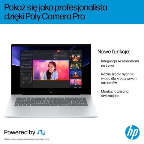 Dotykowy HP OmniBook 7 17" Next Gen AI FHD IPS Intel Core Ultra 7 258V 8-rdzeni 32GB LPDDR5x 1TB SSD NVMe RTX 4050 6GB Win11
