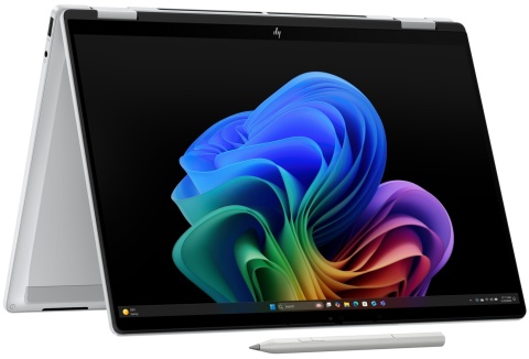 Dotykowy HP OmniBook X Flip 14 Next Gen AI 2K IPS Intel Core Ultra 7 258V 8-rdzeni 32GB LPDDR5x 2TB SSD NVMe Win11 Active Pen