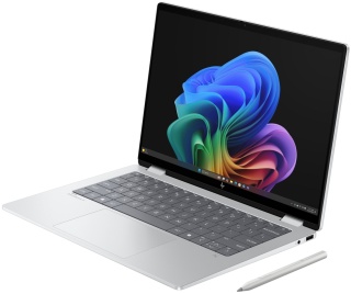 Dotykowy HP OmniBook X Flip 14 Next Gen AI 2K IPS Intel Core Ultra 7 258V 8-rdzeni 32GB LPDDR5x 2TB SSD NVMe Win11 Active Pen