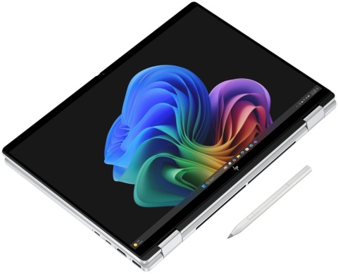 Dotykowy HP OmniBook X Flip 14 Next Gen AI 2K IPS Intel Core Ultra 7 258V 8-rdzeni 32GB LPDDR5x 2TB SSD NVMe Win11 Active Pen