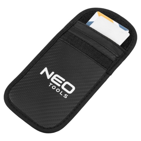ETUI ANTYKRADZIEŻOWE NA KLUCZYKI SAMOCHODOWE KARTY KEYLESS KLATKA FARADAYA 11-476 NEO TOOLS