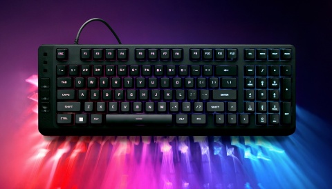 Klawiatura przewodowa gamingowa HyperX Eve 1800 - 10-strefowe podświetlenie RGB LED, anti-ghosting, USB, B7JE0AA QWERTY US/PL