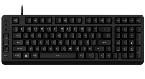 Klawiatura przewodowa gamingowa HyperX Eve 1800 - 10-strefowe podświetlenie RGB LED, anti-ghosting, USB, B7JE0AA QWERTY US/PL