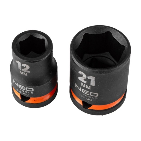 NASADKI UDAROWE 1/2'' 10-24MM 10 SZTUK 12-101 NEO TOOLS