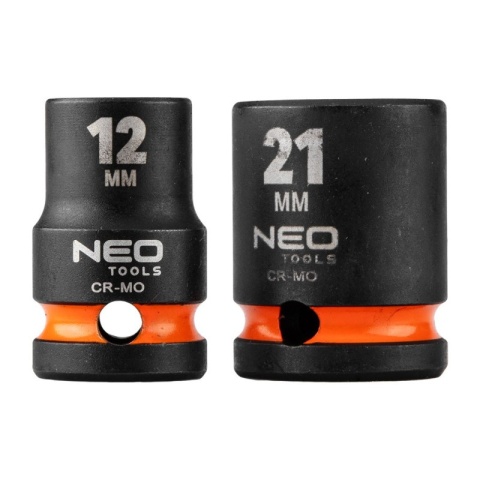 NASADKI UDAROWE 1/2'' 10-24MM 10 SZTUK 12-101 NEO TOOLS