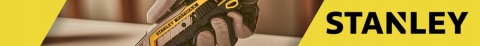 RĘKAWICE OCHRONNE NITRYLOWE NAKRAPIANE ANTYPOŚLIZGOWE BHP STANLEY GLOVES SY510L