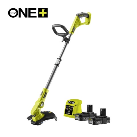 RYOBI PODKASZARKA AKUMULATOROWA 18V+ 2x2AH AKUMULATOR + ŁADOWARKA RLT183222S RYOBI