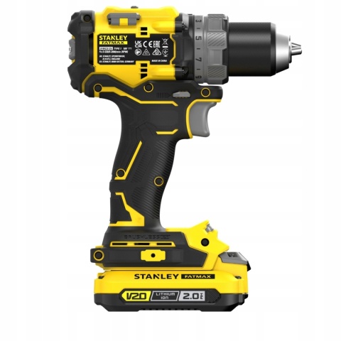 Wiertarko-Wkrętarka V 20 Bezszczotkowa 80 Nm 2 x 2 Ah SFMCD725D2T STANLEY