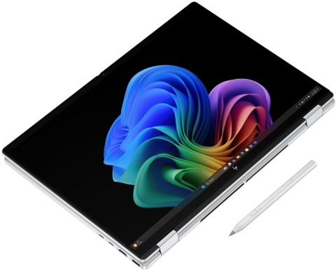 Dotykowy HP OmniBook X Flip 16 Next Gen AI 2K OLED Intel Core Ultra 5 226V 8-rdzeni 16GB LPDRD5x 512GB SSD NVMe Windows 11 Pen