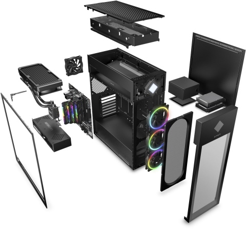HP OMEN 45L GT22 Gaming PC Intel Core i9-12900K 16-rdzenie 64GB DDR4 RGB 2TB SSD NVMe NVIDIA GeForce RTX 3090 24GB Windows 11