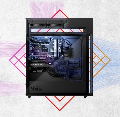 HP OMEN 45L GT22 Gaming PC Intel Core i9-12900K 16-rdzenie 64GB DDR4 RGB 2TB SSD NVMe NVIDIA GeForce RTX 3090 24GB Windows 11