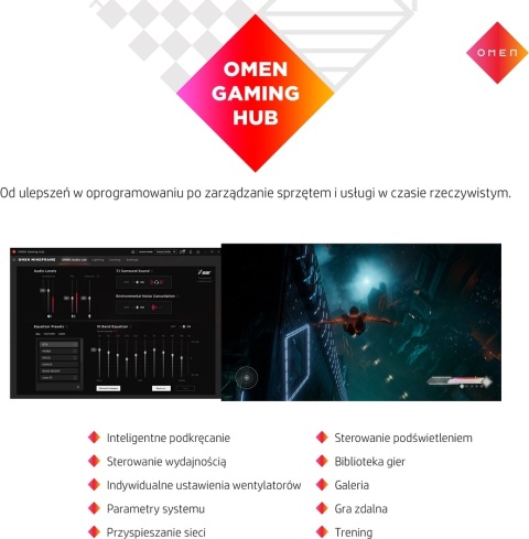 HP OMEN 45L GT22 Gaming PC Intel Core i9-12900K 16-rdzenie 64GB DDR4 RGB 2TB SSD NVMe NVIDIA GeForce RTX 3090 24GB Windows 11