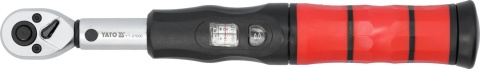 KLUCZ DYNAMOMETRYCZNY 1/4" 2-26 Nm 250 mm CERTYFIKAT YT-07690 YATO