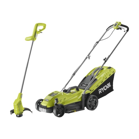 KOSIARKA ELEKTRYCZNA + KOSA PODKASZARKA 35L 1300W 31CM RLM3313ALT2925 RYOBI