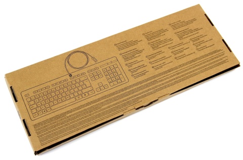 Klawiatura przewodowa HP 125 G2 USB czarna pełnowymiarowa z blokiem numerycznym AY2Y7AA