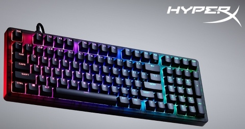 Klawiatura przewodowa gamingowa HyperX Origins 2 1800 - RGB LED dla każdego klawisza, anti-ghosting, USB, B4QS4AA, QWERTY US/PL