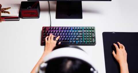 Klawiatura przewodowa gamingowa HyperX Origins 2 1800 - RGB LED dla każdego klawisza, anti-ghosting, USB, B4QS4AA, QWERTY US/PL