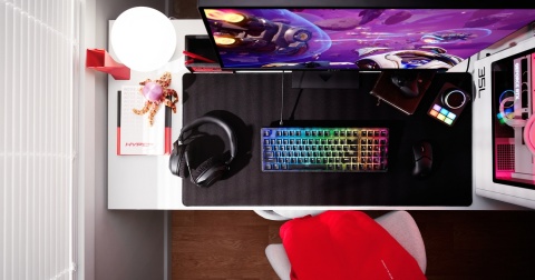 Klawiatura przewodowa gamingowa HyperX Origins 2 1800 - RGB LED dla każdego klawisza, anti-ghosting, USB, B4QS4AA, QWERTY US/PL