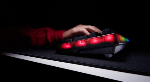 Klawiatura przewodowa gamingowa HyperX Origins 2 1800 - RGB LED dla każdego klawisza, anti-ghosting, USB, B4QS4AA, QWERTY US/PL