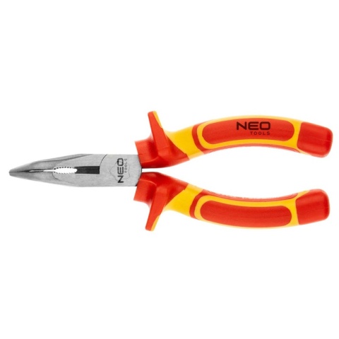 SZCZYPCE WYDŁUŻONE WYGIĘTE 160MM 1000V CRV POLEROWANE 01-227 NEO TOOLS