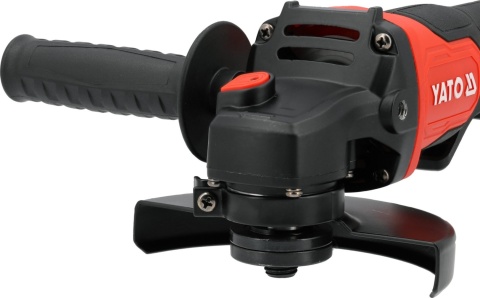 SZLIFIERKA KĄTOWA 125 mm AKUMULATOROWA 18 V 4 Ah SOFT START BEZSZCZOTKOWA YATO YT-828254