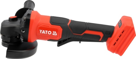 SZLIFIERKA KĄTOWA 125mm 18V SOFT START BEZSZCZOTKOWA BEZ AKUMULATORA YATO YT-828256