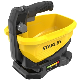 Siewnik rozsiewacz akumulatorowy do trawy nawozu STANLEY STCOE300B V20 18V