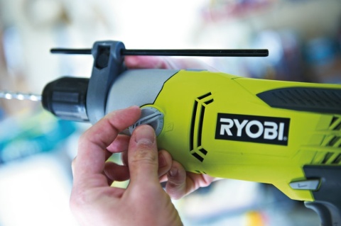 WIERTARKA UDAROWA 2-BIEGOWA LEKKA DIODA LED GRIPZONE RPD1010-K RYOBI