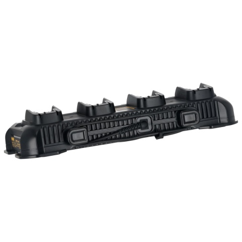 Wieloportowa ładowarka 4A 230V 4Amp wskaźnik naładowania DeWALT DCB1404-QW