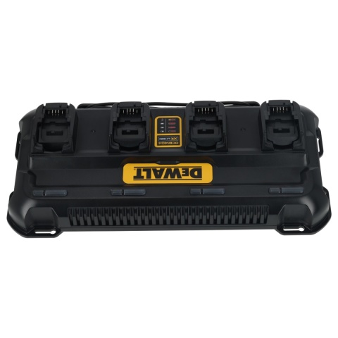Wieloportowa ładowarka 4A 230V 4Amp wskaźnik naładowania DeWALT DCB1404-QW