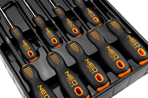 ZESTAW HACZYKÓW Z RĘKOJEŚCIĄ 9 szt DŁUGIE HAKI DO USZCZELEK ORINGÓW 04-232 NEO TOOLS