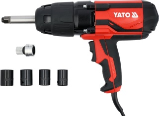 ELEKTRYCZNY KLUCZ UDAROWY 1/2" 1020W 800NM DŁUGIE WRZECIONO 17 19 21 22 MM YATO YT-82022