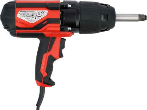 ELEKTRYCZNY KLUCZ UDAROWY 1/2" 1020W 800NM DŁUGIE WRZECIONO 17 19 21 22 MM YATO YT-82022