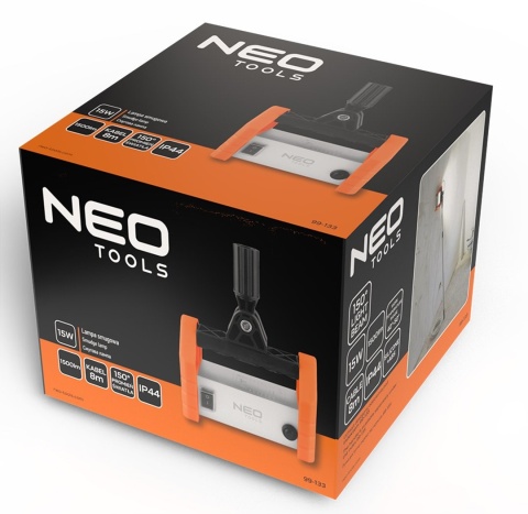 Lampa smugowa robocza do szpachlowania gładzi 15W 1500lm 99-133 NEO TOOLS