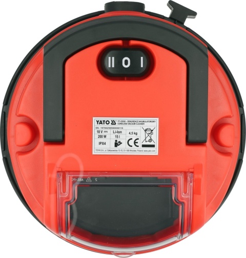 ODKURZACZ WARSZTATOWY DOMOWY BEZWORKOWY 15 L HEPA DMUCHAWA YATO YT-85691