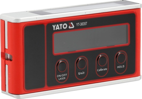 POZIOMICA KIESZONKOWA Z LASEREM MAGNES WYŚWIETLACZ LCD YATO YT-30357