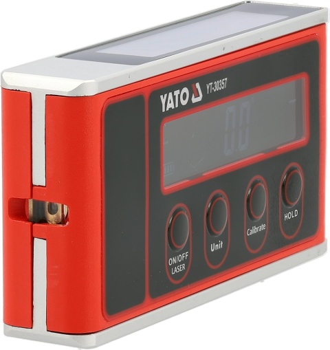 POZIOMICA KIESZONKOWA Z LASEREM MAGNES WYŚWIETLACZ LCD YATO YT-30357