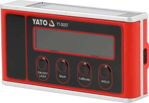POZIOMICA KIESZONKOWA Z LASEREM MAGNES WYŚWIETLACZ LCD YATO YT-30357