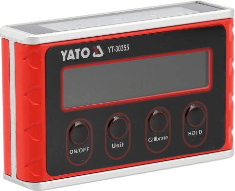 POZIOMNICA ELEKTRONICZNA KIESZONKOWA MAGNETYCZNA AKUMULATOR USB-C YATO YT-30355