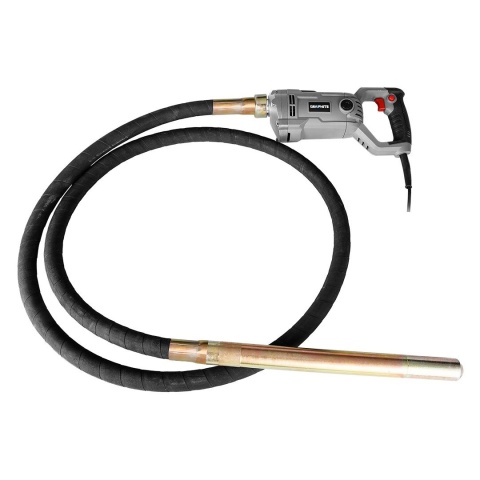 Wibrator do Betonu Zagęszczarka Buława Wibracyjna 1100W + Wąż 3m GRAPHITE 58G541